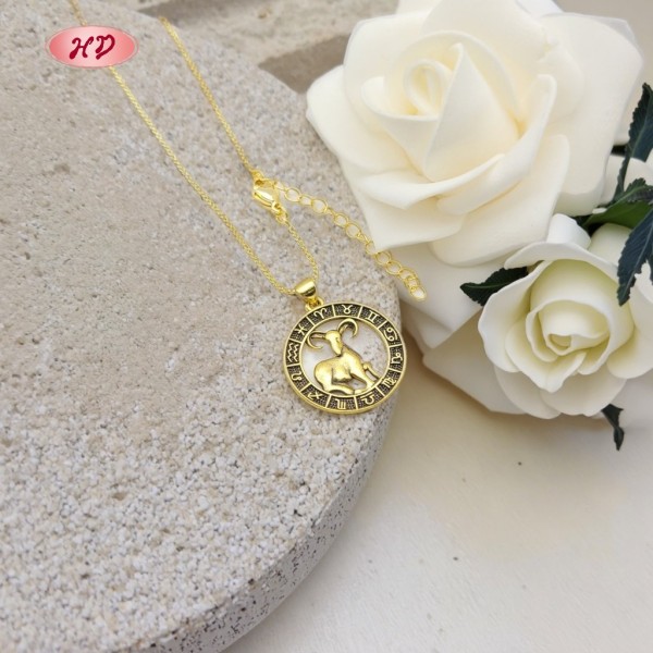 Collar Serie Constelación Al Por Mayor | Collar De Joyería Aries Bañado En Oro De 18 Quilates