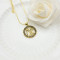 Aquarius Jewelry Necklace | 18k Gold Plated Jewelry Twelve Constellation Series Design Necklace Wholesale