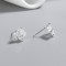 925 Silver Jewelry Earrings | White&Blue Zircon Goldfish Design Women's Jewelry