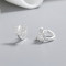 Earring Supplier | Micro Inlaid Zircon Butterfly Insect 925 Silver Jewelry Earrings Jewelry