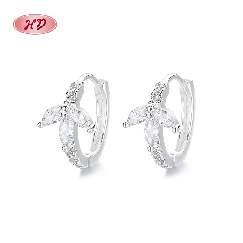 925 Sterling Silver Cubic Zirconia Earrings