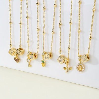 18k gold-plated necklace catalog download