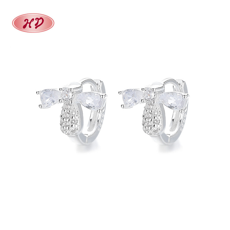 925 Sterling Silver Cubic Zirconia Earrings