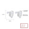 925 Silver Earrings Manufacturer | Butterfly Insect Animal Style Women'S Jewelry Huggies Earrings
