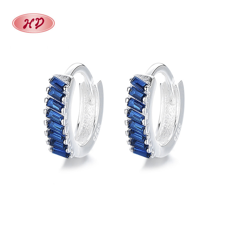 925 Sterling Silver Cubic Zirconia Earrings