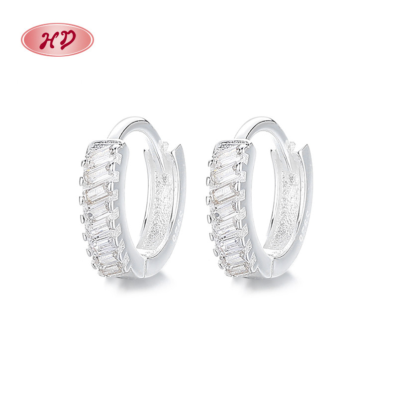 925 Sterling Silver Cubic Zirconia Earrings