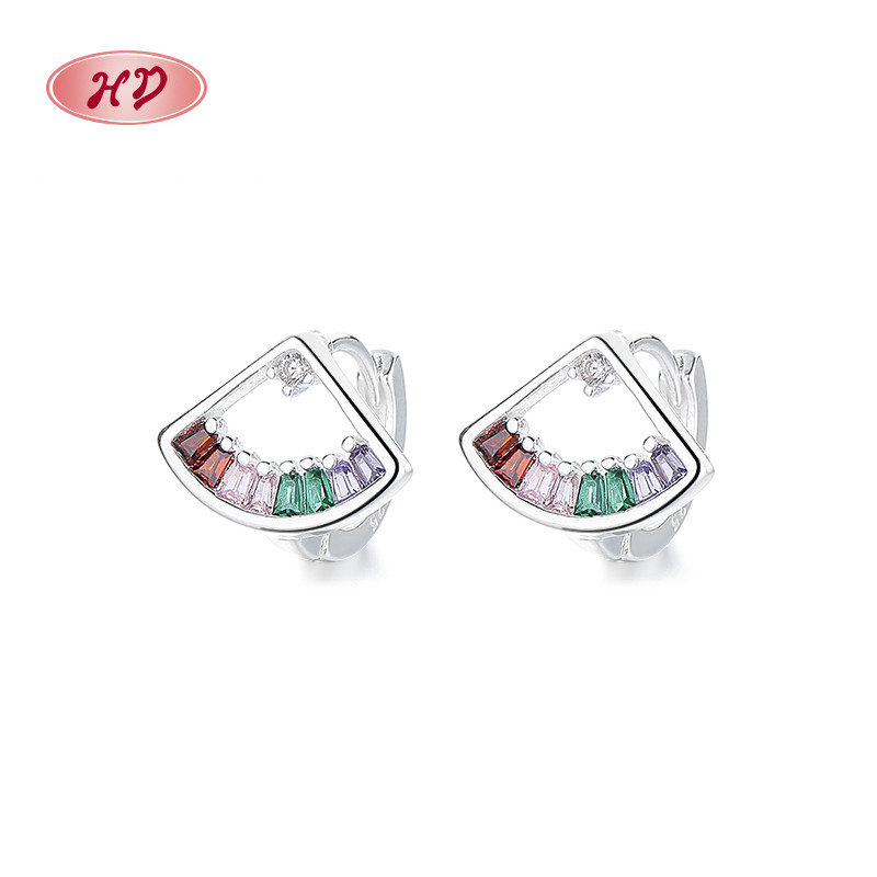925 Sterling Silver Cubic Zirconia Earrings
