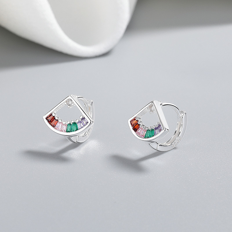 925 Sterling Silver Cubic Zirconia Earrings