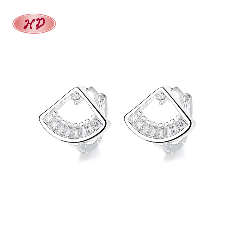 925 Sterling Silver Cubic Zirconia Earrings
