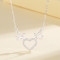 Wholesale Pendant Necklace | Giraffe Cute Animal 925 Silver Jewelry Women's Necklace