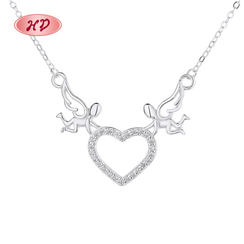 Wholesale Pendant Necklace | Giraffe Cute Animal 925 Silver Jewelry Women's Necklace