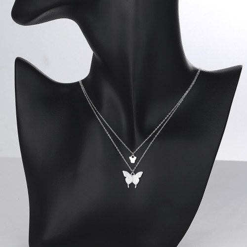 925 Silver Necklace Factories | Butterfly Luxury Jewelry Women's Necklace Gift