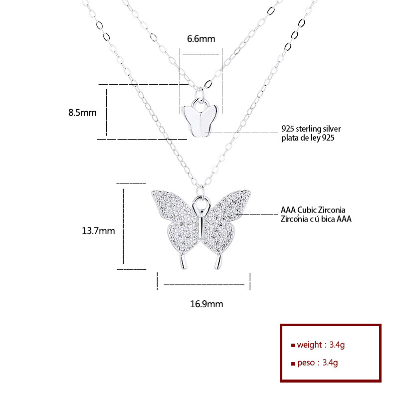 925 silver jewelry necklace