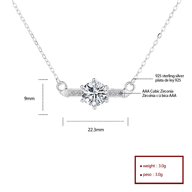 925 silver jewelry necklace