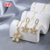 Fashion Jewelry Earrings and Necklace Set | Elevate Your Style with 18k Gold-plated