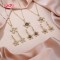 Fashion Jewelry Earrings and Necklace Set | Elevate Your Style with 18k Gold-plated