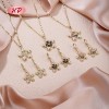 Fashion Jewelry Earrings and Necklace Set | Elevate Your Style with 18k Gold-plated