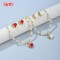 Romantic Heart-shaped 18k Gold-plated Jewelry Set | Wholesale Trendy Fashion Jewelry