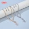 Chic 18k Gold - Plated Square Zircon Jewelry Set | Wholesale Fashion Forward Find