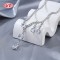 Elegant Square Zircon 18k Gold - Plated Jewelry Set | Wholesale Trendy Fashion Jewelry
