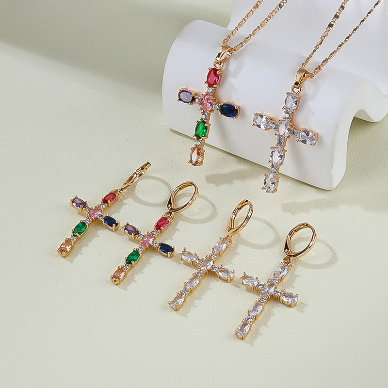 Hengdian jewelry's 18k gold plated jewelry set
