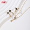 Luxury 18K Gold-Plated Butterfly Jewelry Set | Earrings, Ring and Necklace | Hengdian Custom Wholesale with Copper Alloy