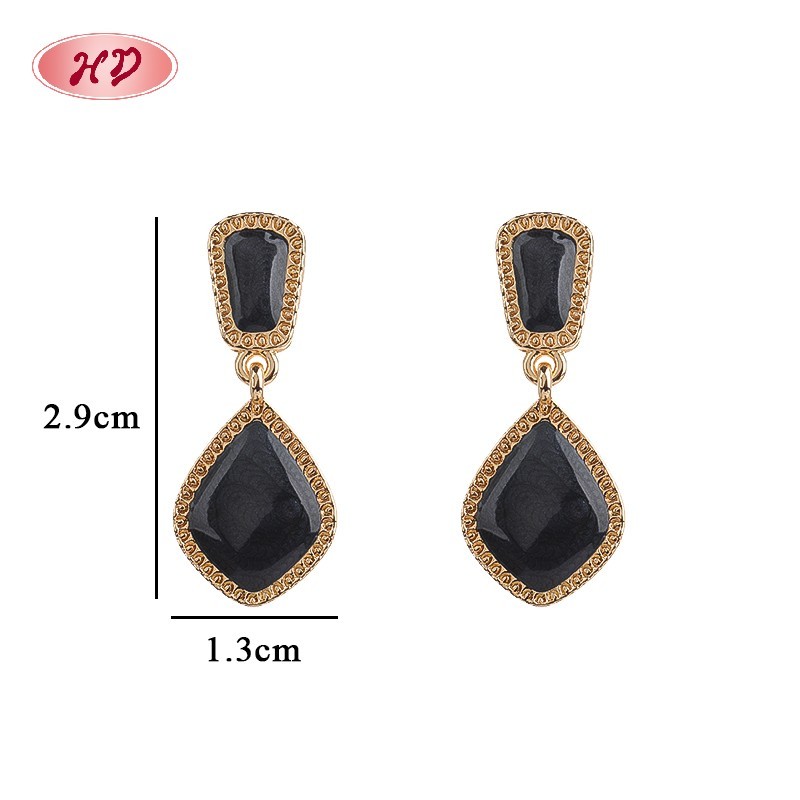 Fashion 18K Gold Plated Geometric Earrings
