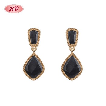 Fashion 18K Gold Plated Geometric Earrings | Elegant Retro Copper Alloy Design for Women's Party Daily & Wedding Looks