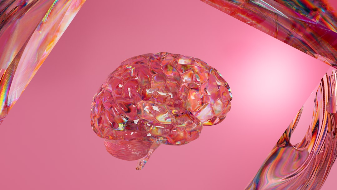 Close-up of a detailed enamel cherry pendant