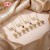 Copper Alloy Jewelry Bulk | Romantic 18K Gold Plated LOVE Heart Zircon Jewelry Set for Women | Valentine's Day and Gift