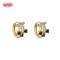 Hengdian Jewelry Classic 18K Gold Plated Cherry Earrings | Cubic Zirconia Copper Alloy | Women's Wedding Earrings