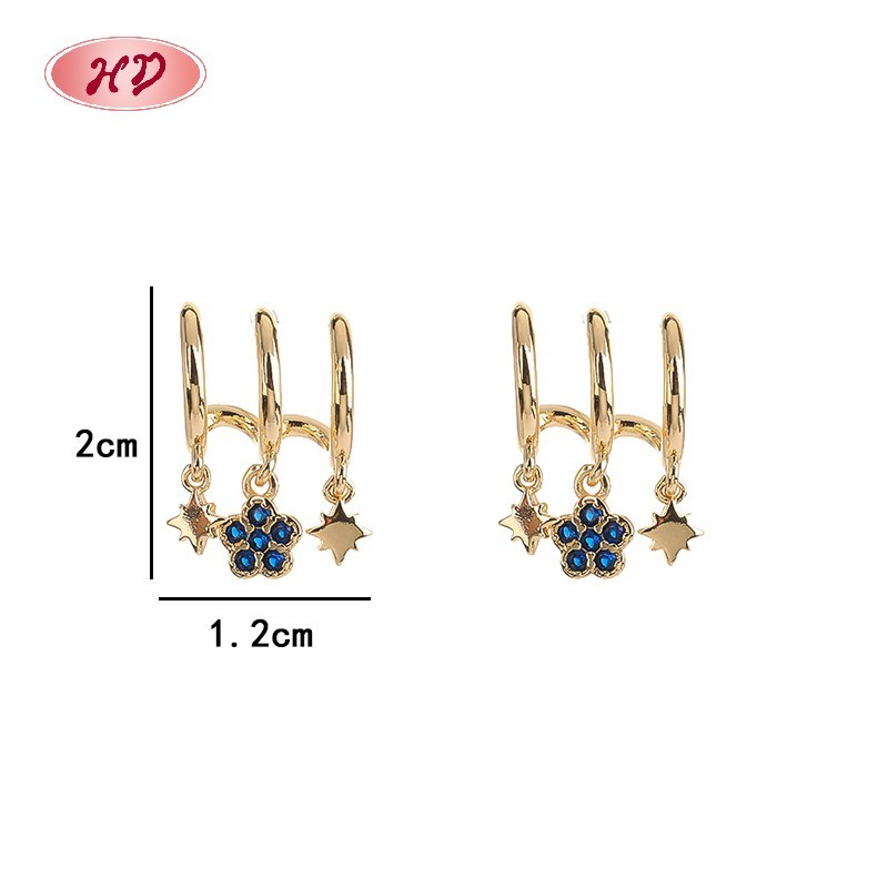 Retro Flower Studs Earrings