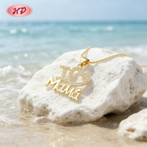 Trendy 18K Gold Plated Necklace |  Copper Alloy with Zircon | Mother's Day Jewelry for Women | Daily Wear and Gifts