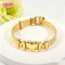Delicate 18K Gold Plated Mom Heart Bracelet | Wholesale Jewelry for Anniversary & Birthday Gifts | Mother's Day Gifts