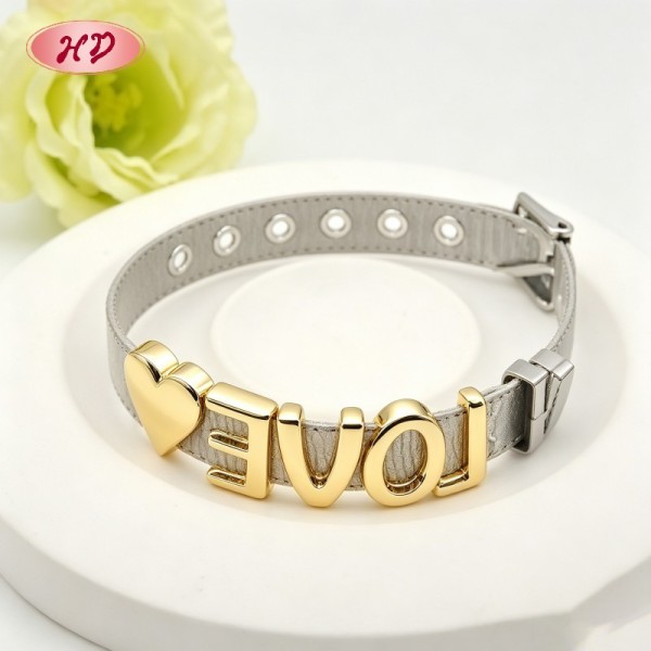 Bracelet de cœur en or 18 carats finement plaqué | Bijoux en gros pour cadeaux d'anniversaire et d'anniversaire