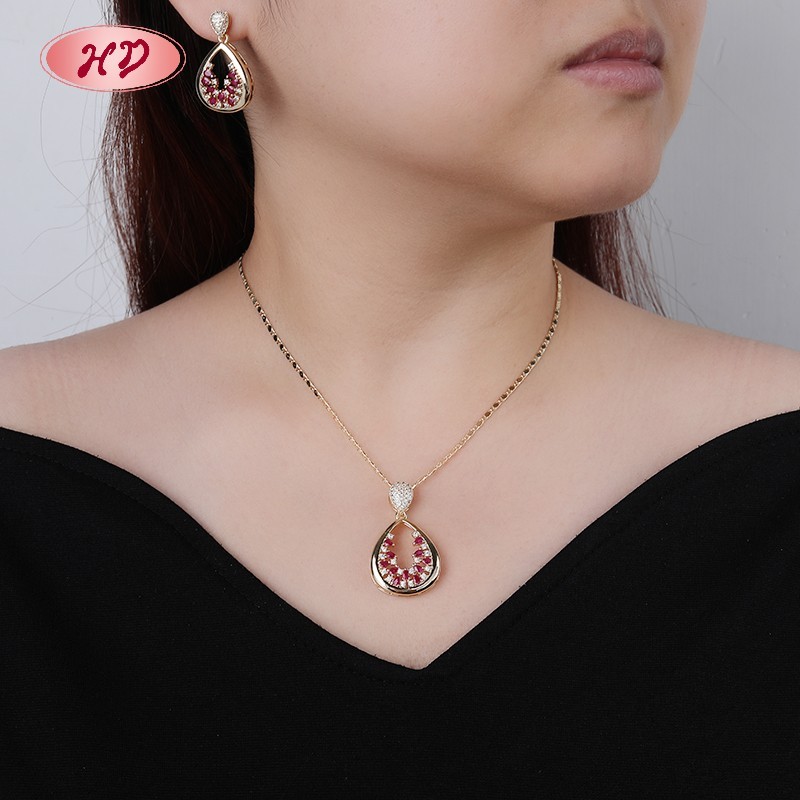 18k gold plated jewelry by Hengdian (HD) Jewelry