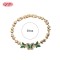 Green Butterfly Link Bracelet | 18K Gold Plated Brass Jewelry Manufacturer | Women's Jewely Bulk