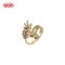 Refined CZ Ring Wholesale Factory Direct | 18K Gold Plated Brass with AAA Cubic Zirconia | Cubic Zirconia Ring