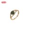 Dazzling Pave CZ Statement Ring | Export Fashion Jewelry Manufacturer | 18K Gold Brass