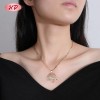 Hengdian (HD) Jewelry 18K Gold Plated Pendant Necklace | Bulk Fashion Jewelry Supplier | Statement Party & Daily Wear
