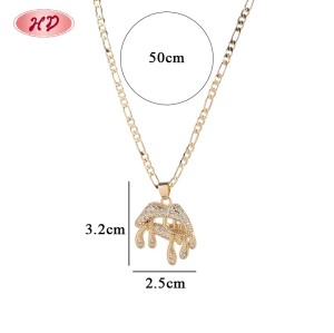 Timeless Pendant Necklace Manufacturer | 18K Gold over Brass, OEM Fine Wedding Jewelry