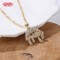 Timeless Pendant Necklace Manufacturer | 18K Gold over Brass, OEM Fine Wedding Jewelry