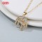 Timeless Pendant Necklace Manufacturer | 18K Gold over Brass, OEM Fine Wedding Jewelry