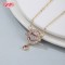 Trendy CZ Pendant Necklace Wholesale Supplier | 18K Gold Plated Brass, AAA Zirconia