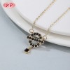 Refined Pendant Necklace OEM Jewelry Factory | 18K gold plating over durable brass with...