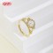 Modern Classic CZ Ring | OEM Factory Custom 18K Gold Plated Brass, AAA Cubic Zirconia | Oem Cz Ring