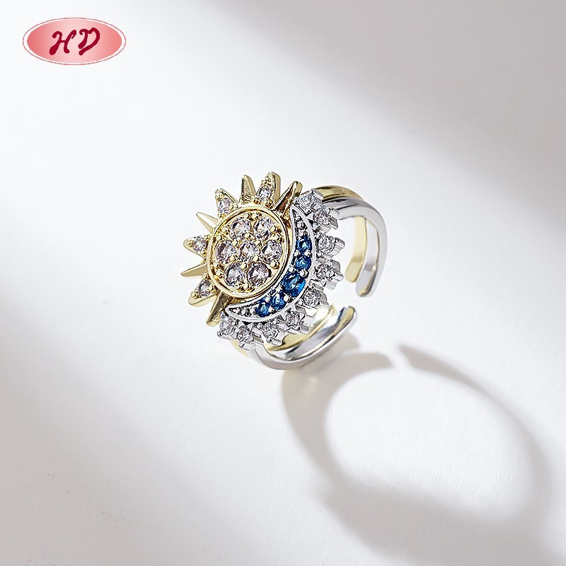 18K Gold Plated Brass Ring