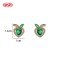 Manufacturer Supply Classic 18K Gold Plated Brass Huggie Earrings | Wholesale Minimalist