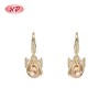 Women's 18K Gold Plated Earrings for Copper Alloy | Fashion Jewelry Hook Earrings Bulk for Wedding