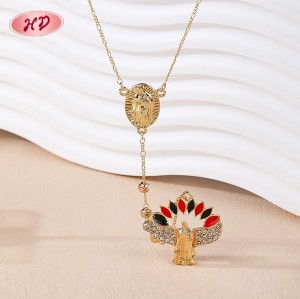 Großhandel 18k Vergoldet Halskette | Religious Virgin Mary Schmuck